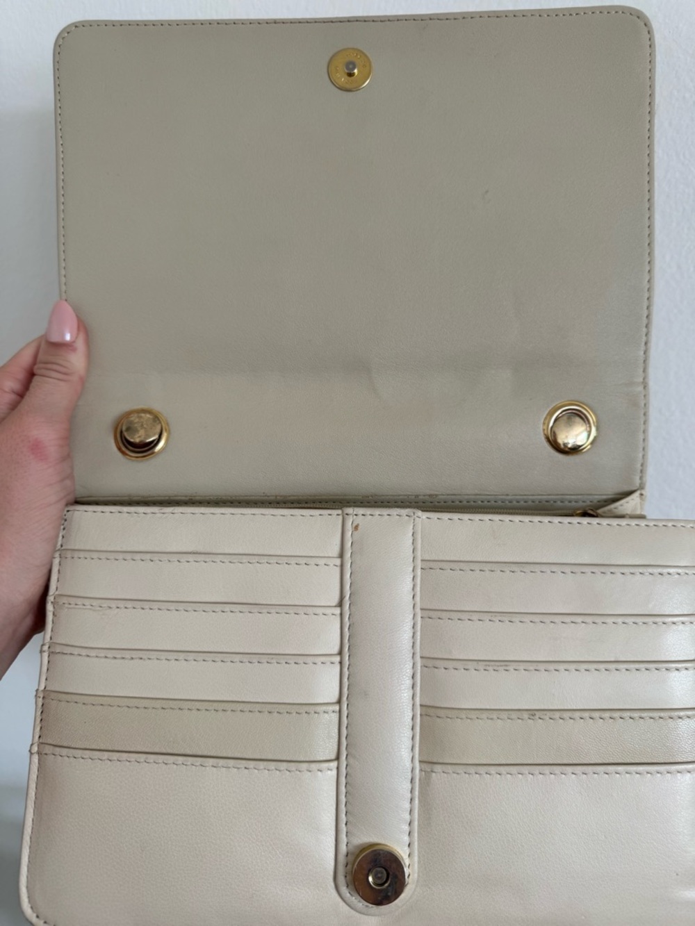 Vintage Chanel Pre-1986 CC Logo Lambskin Crossbody with Gold Tassel - Picture 14 of 16